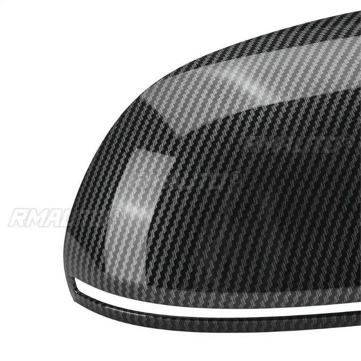 Car Craft Compatible With Audi A4 2009-2012 Side Rear View Case Wing Cap Shell Housing Mirror Covers 3m Tape Pasting Style Ar-mr-058 Cf Carbon Fiber Look CC-8089 - CAR CRAFT INDIA