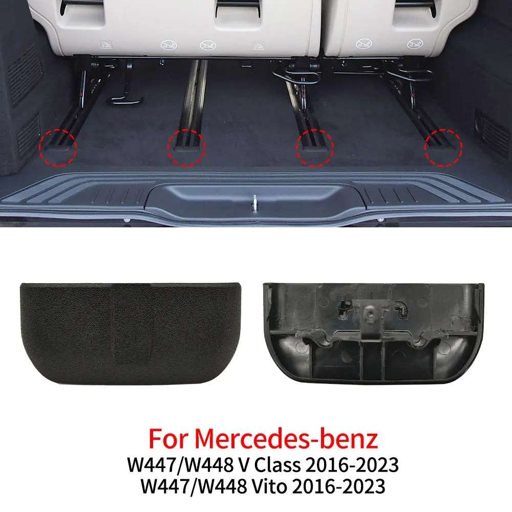 Car Craft Compatible With Mercedes Benz Vito V Class W447 W447 V260 2016-2023 Car Trunk Seat Slide Blockage Cover Rear Seat Rail Cover Accessory 4476840322 CC-8468 - CAR CRAFT INDIA