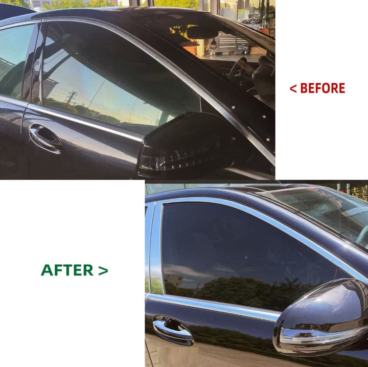 Car Craft Compatible With Mercedes Benz S Class W221 2006-2014 Upgrade Facelift Convert To 2024 Lci Maybach Bodykit Door Window Chrome Trim CC-8556 - CAR CRAFT INDIA