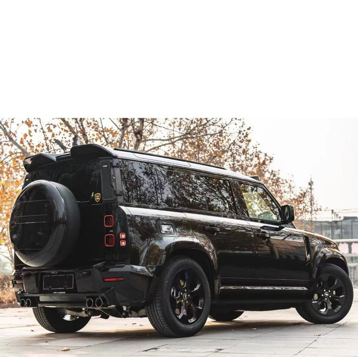 Car Craft Compatible With Range Land Rover Defender 90 110 130 L663 Lr129997 2020+ Upgrade Convert Facelift To Lumma Rear Bumper With Exhaust Tips Bodykit Lumma Style - CAR CRAFT INDIA