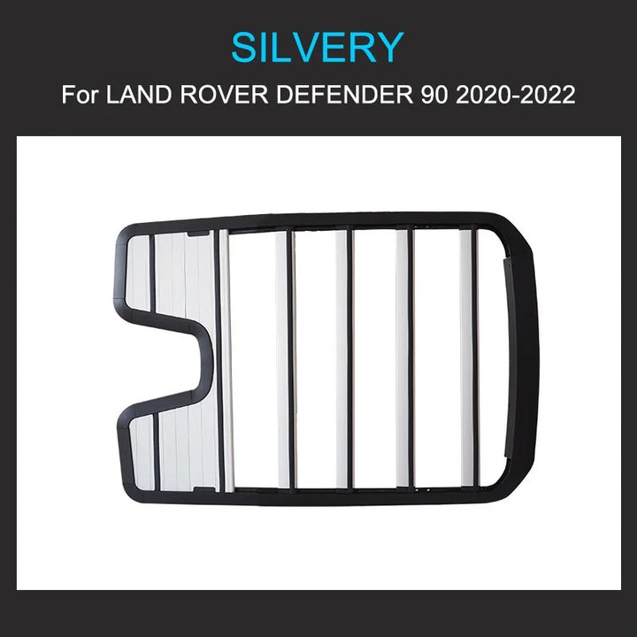 Car Craft Compatible With Range Land Rover Defender 90 L663 Lr129997 2020+ Roof Rail Rack Bars Luggage Rack Carrier Bar 2 Door 90 Silver - CAR CRAFT INDIA