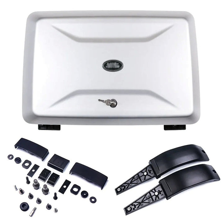 Car Craft Compatible With Range Land Rover Defender 90 110 L663 Lr129997 2020+ Side Window Schoolbag External Hanging Device Luggage Storage Box Toolbox Small Schoolbag Silver - CAR CRAFT INDIA