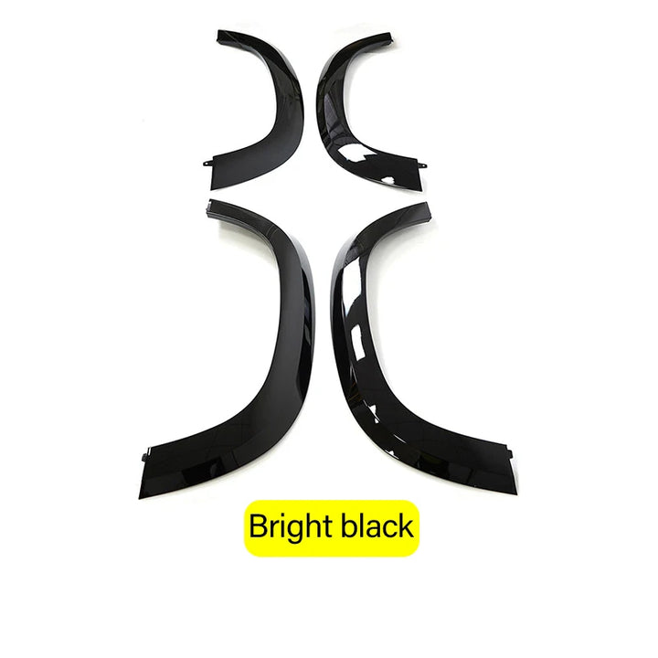Car Craft Compatible With Range Land Rover Defender 90 L663 Lr129997 2020+ Wide Style Body Kit Upgrade Wheel Arches Extension Trims 2 Door 90 Glossy Black - CAR CRAFT INDIA