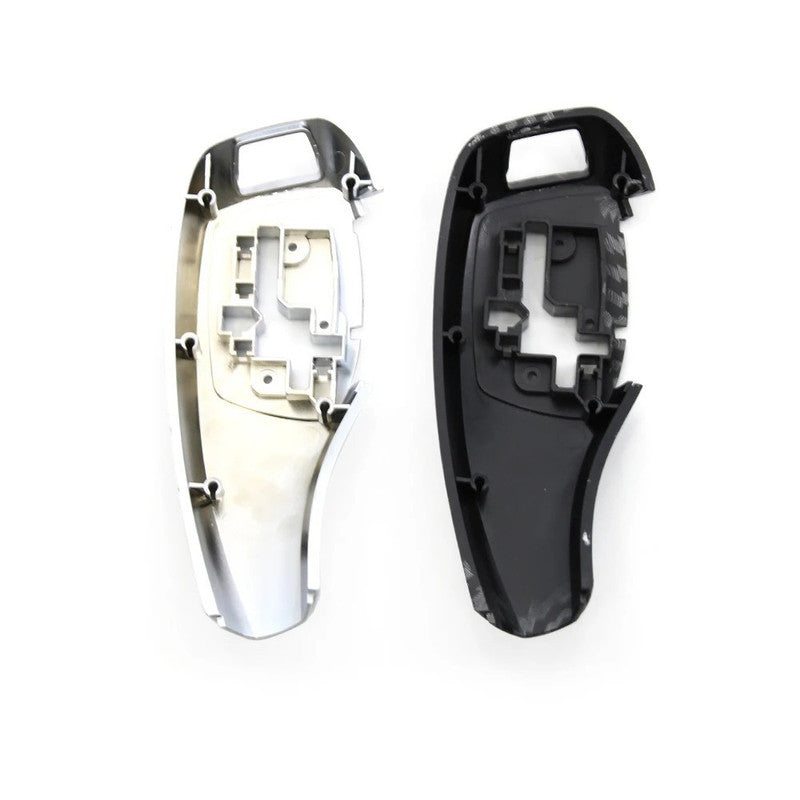 Car Craft Compatible With Bmw 5 Series E60 E61 2006-2011 6 Series E63 E64 2006-2010 Car Automatic Gear Shifter Knob Selector Shift Lever Cover Carbon Fiber 61319155449-1-2 CC-7812