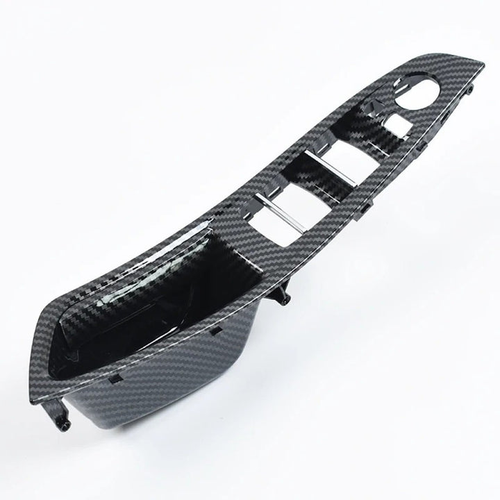 Car Craft Compatible With Bmw 5 Series F10 2010-2017 Car Interior Door Armrest Inside Pull Handle Driver Side Carbon Fiber 51417225874-2 Rhd Model A CC-7880 - CAR CRAFT INDIA