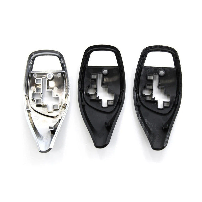 Car Craft Compatible With Bmw X5 X6 Series F15 F16 2014-2018 Car Gear Shifter Leaver Knob Shift Lever Cover Replacement 61319346827-b-1 Model B Silver Chrome M Sport CC-7816 - CAR CRAFT INDIA