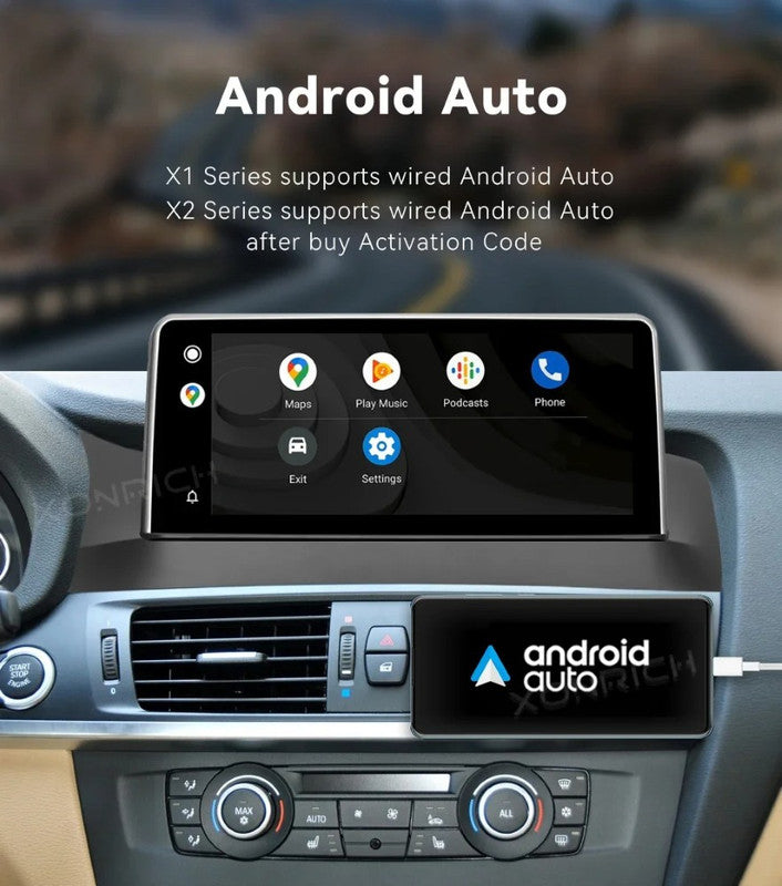 Car Craft Compatible With Bmw X3 X4 F25 F26 2010-2017 Android Multimedia Infotainment Touchscreen Dvd Player Wireless Carplay Android Auto 4gb +64gb 10.25 Inch Nbt