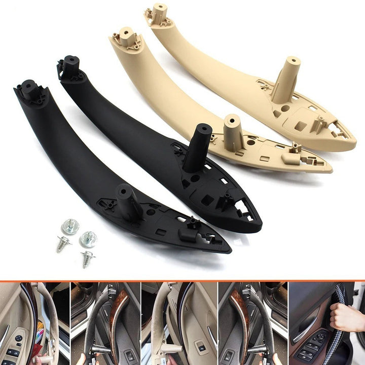 Car Craft Compatible With Bmw 3 Series F30 F80 2012-2018 Car Interior Door Armrest Inside Pull Handle Single Inner Handle Set 7279311lf 7279312rf 7281465lb 7281466rb Black CC-7908 - CAR CRAFT INDIA