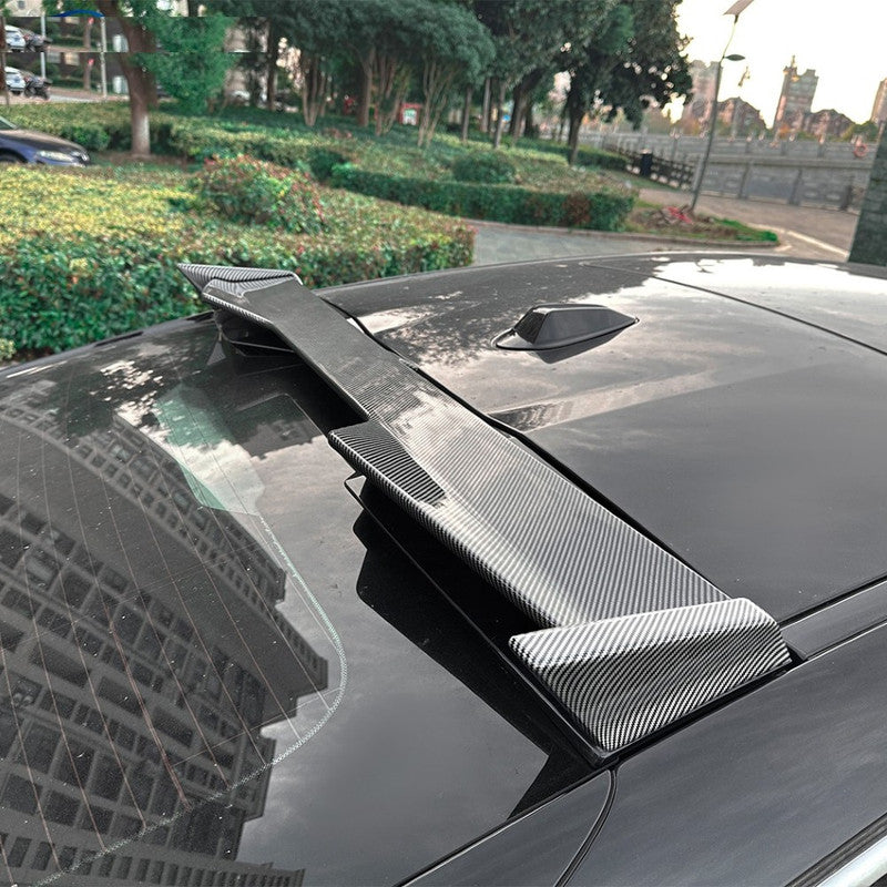 Car Craft Compatible With Bmw X6 G06 M Sport 2019+ Rear Trunk Boot Roof Wing Lip Spoiler Splitter Skirts Zst-935 Gb Glossy Black