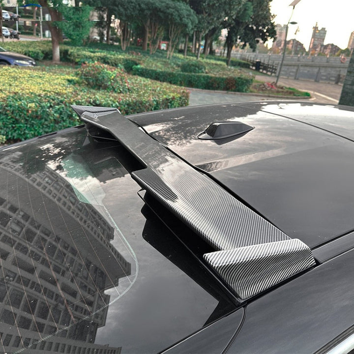 Car Craft Compatible With Bmw X6 G06 M Sport 2019+ Rear Trunk Boot Roof Wing Lip Spoiler Splitter Skirts Zst-935 Gb Glossy Black