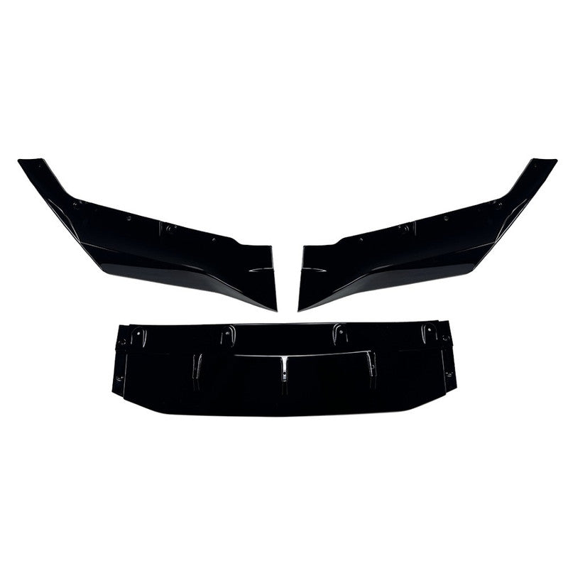 Car Craft Compatible With Bmw 5 Series G30 F90 2018-2020 Front M5 Bumper Lip Skirt Splitter Spoiler Zst-990 Cf Carbon Fiber Look