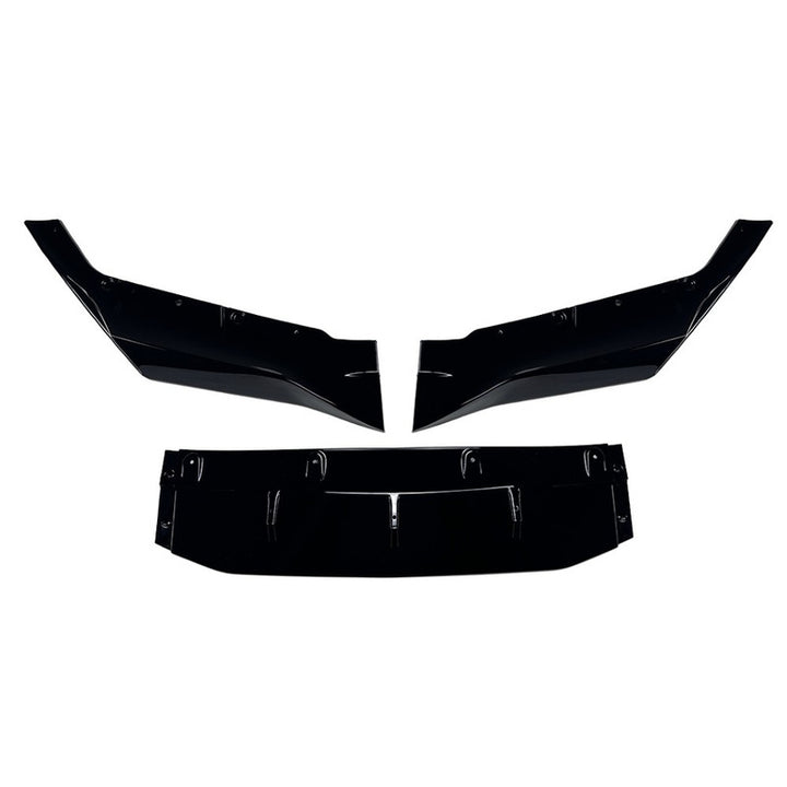 Car Craft Compatible With Bmw 5 Series G30 F90 2018-2020 Front M5 Bumper Lip Skirt Splitter Spoiler Zst-990 Cf Carbon Fiber Look