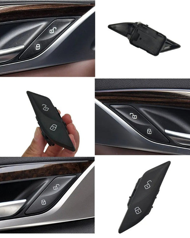 Car Craft Compatible With Bmw 5 Series G30 2017-2023 6 Series G32 Gt 2018-2023 Car Interior Central Door Lock Unlock Switch Button Cover 61319860545 Left - CAR CRAFT INDIA