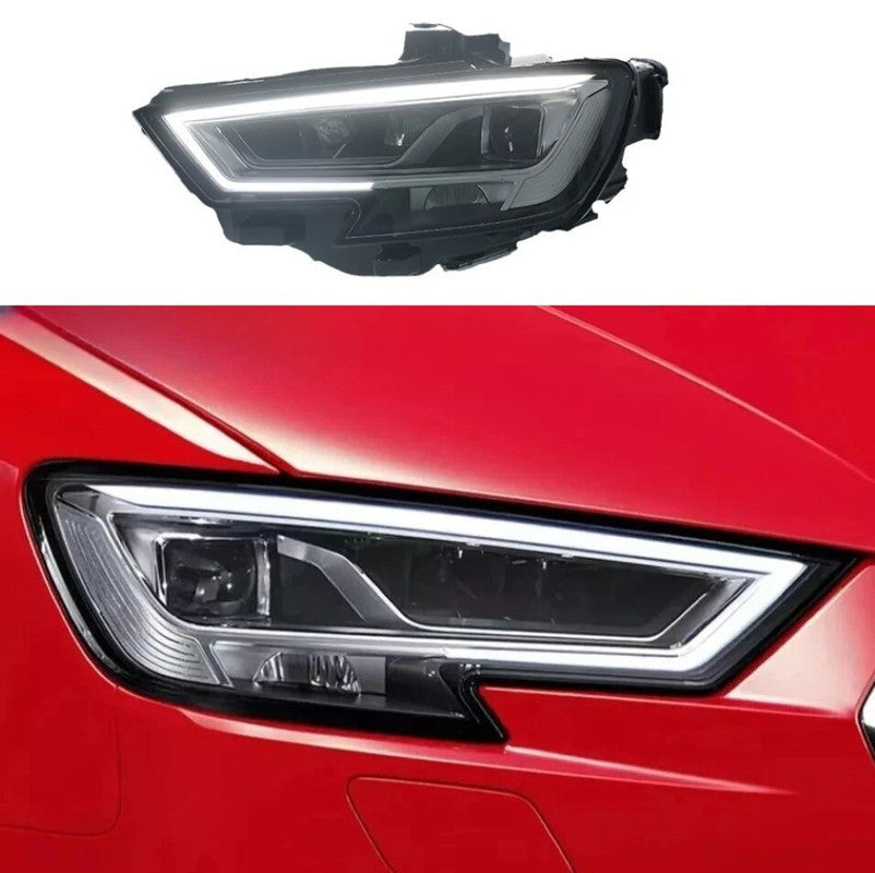 Car Craft Compatible With Audi A3 2013-2016 Helogen Car Front Upgraded Head Light Lamp Xenon Headlight Retrofit Upgrade Modified Led Drl Hid Led Style
