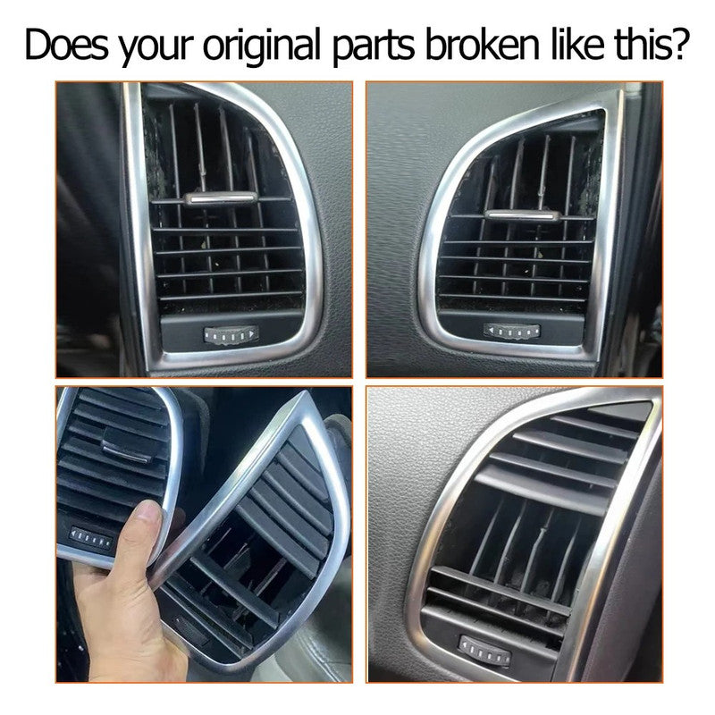 Car Craft Compatible With Audi Q7 2006-2015 Car Front Dashboard Air Conditioning Ac Vent Grille Trim Outlet Assembly Left 4l0820901s L CC-7802 - CAR CRAFT INDIA