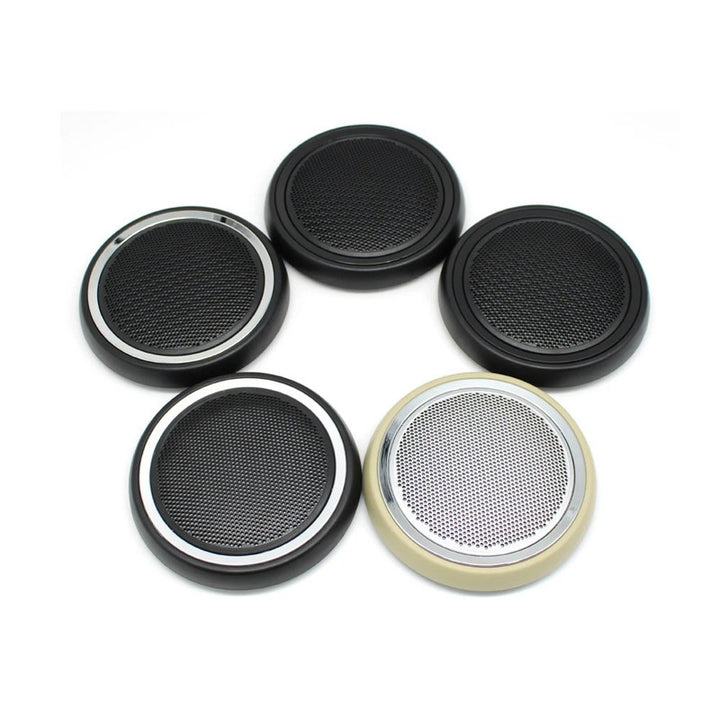 Car Craft Compatible With Mini Cooper Clubman R55 08-14 R58 12-15 R56 07-14 R57 09-15 R59 12-14 R56 N 09-13 Car Front Door Woofer Speaker Grill Cover 51412753066 Black