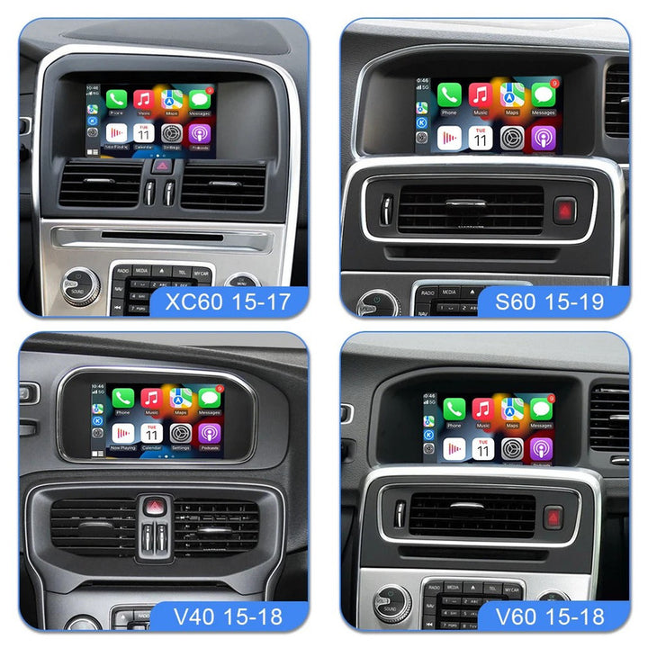 Car Craft Compatible With Volvo Xc60 Xc70 S60 S80 V60 V70 V40 2015-2018 Wireless Apple Carplay Android Auto Module Box For Car Play Decoder
