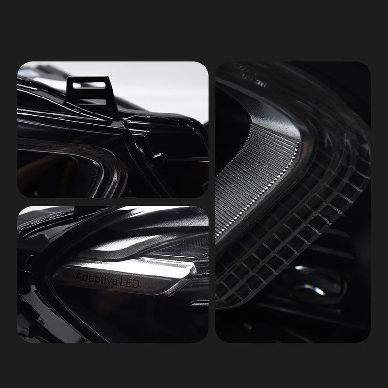 Car Craft Compatible With Mercedes Benz Gle W167 2015-2019 Car Front Upgraded Head Light Lamp Xenon Headlight Retrofit Upgrade Matrix Modified Led Drl Hid