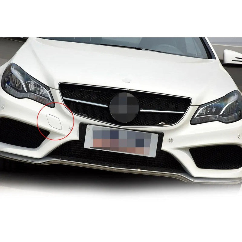Car Craft Compatible With Mercedes Benz E Class Coupe W207 2013-2016 Front Bumper Tow Hook Towing Tochan Trailer Cover 2078850024 Unpainted - CAR CRAFT INDIA