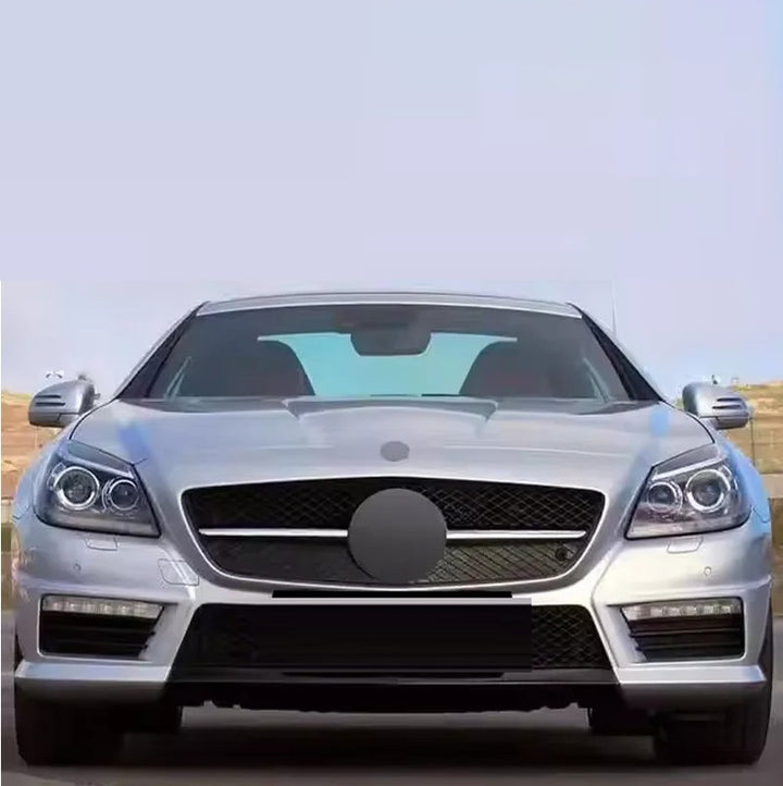Car Craft Compatible With Mercedes Benz Slk R172 2011-2015 Upgrade Facelift Convert To Slk63 Amg Bodykit Front Rear Bumper Grill Skirt Splitter Trim Diffuser