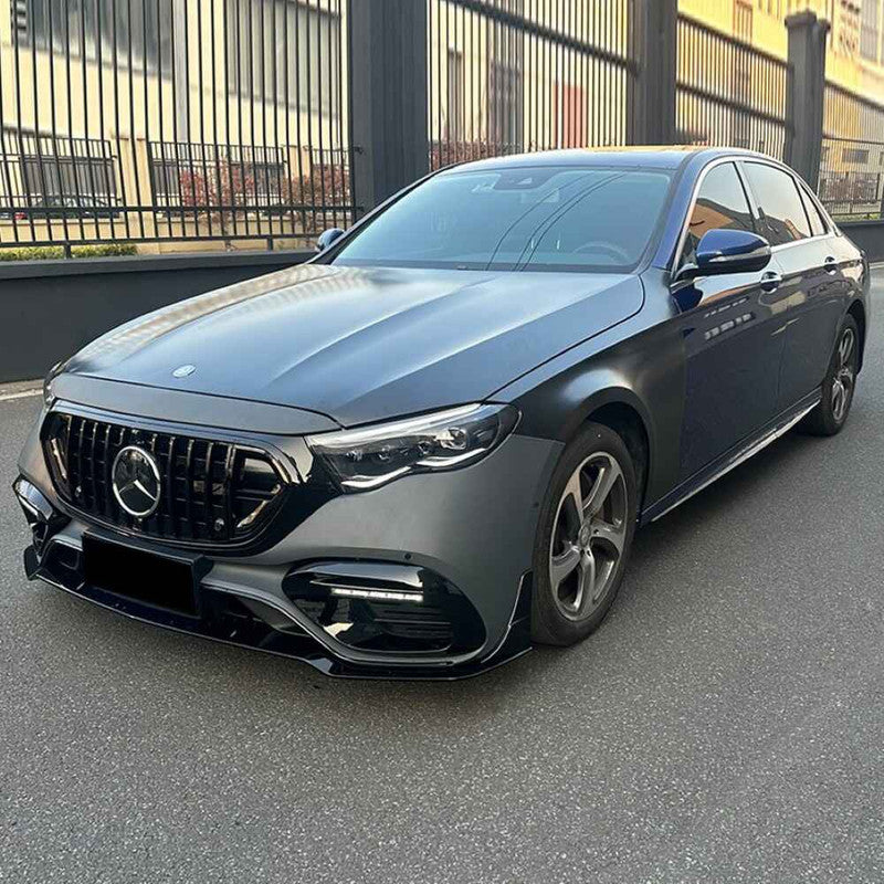 Car Craft Compatible With Mercedes Benz E Class W213 2017-2024 To W214 Lci 2025+ Amg Brabus Bbs Sports Upgrade Facelift Conversion Convert Bodykit Bumper Hood Headlight Taillight B4 - CAR CRAFT INDIA