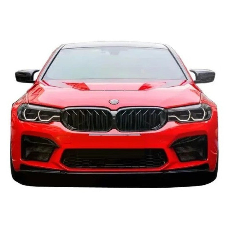 Car Craft Compatible With Bmw 5 Series G30 G38 F90 2018-2020 Upgrade Facelift Convert To 2021-2023 M5 M Sport Pre Lci To Lci Front Rear Bumper Bodykit Assembly Side Skirt Splitter Diffuser Lip Front Lip Set G30-034 G30/38-024/025
