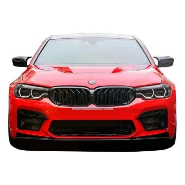 Car Craft Compatible With Bmw 5 Series G30 G38 F90 2018-2020 Upgrade Facelift Convert To 2021-2023 M5 M Sport Pre Lci To Lci Front Rear Bumper Bodykit Assembly Side Skirt Splitter Diffuser Lip Front Lip Set G30-034 G30/38-024/025