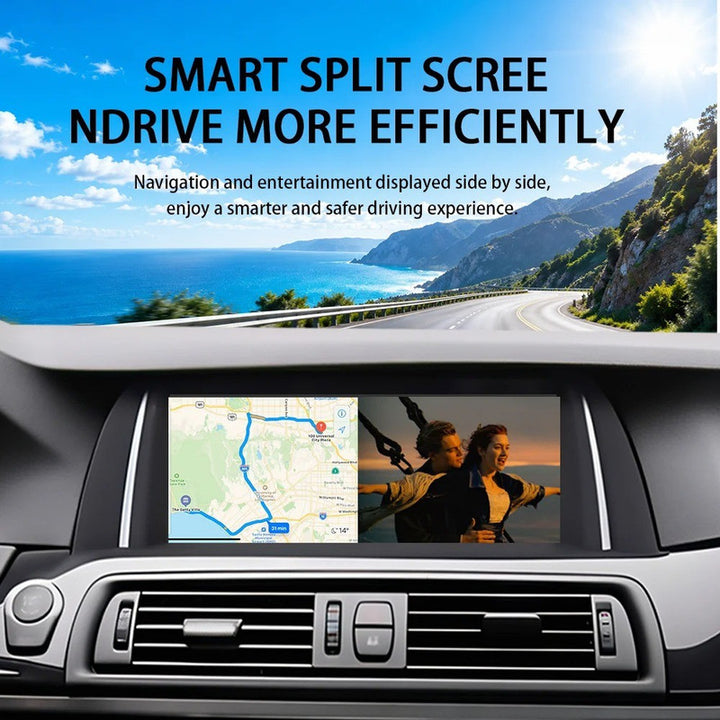 Car Craft Compatible With Bmw 5 Series F10 2010-2017 Android Multimedia Infotainment Player With Wireless Carplay And Android Auto 4+64gb Gb Nbt 10.20 Inch