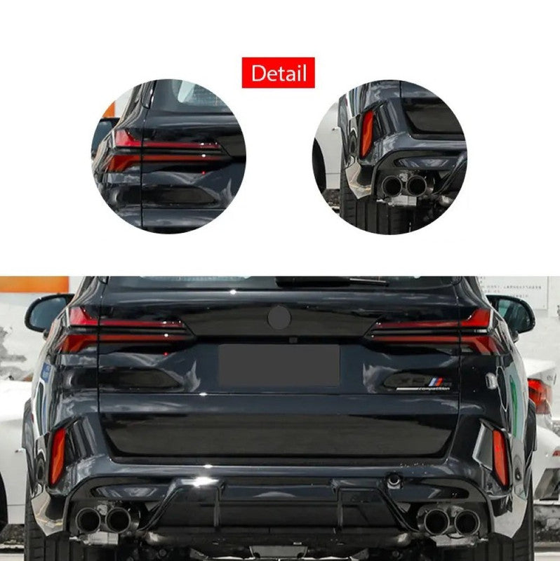 Car Craft Compatible With Bmw X5 G05 Lci 2023-2026 Upgrade Convert To M Sport M Performance X5m Bodykit Body Kit Front Rear Bumper Side Skirt Splitter Grill Lip Diffuser Exhaust Pipe Tip Wheel Arch Trim Set Gc G05 G18 026