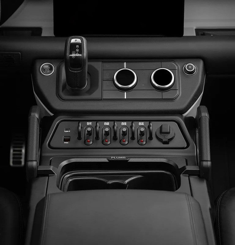 Car Craft Compatible With Land Range Rover Defender 90 110 130 L663 2020-2026 Plumb M One Series M-gt Central Control System Armrest Mgt-014