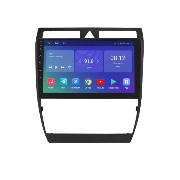 9 Inch Android 10 Car DVD Player Multimedia Player GPS Navigation Android Car Radio Stereo for VW 1997-2004 for Audi A6
