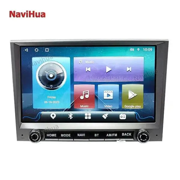 9 Inch Android Car Radio Frame GPS Navigation for Porsche