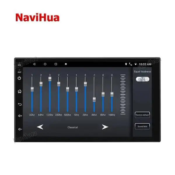 9-Inch Android Double Din Car DVD Player Touch Screen Audio