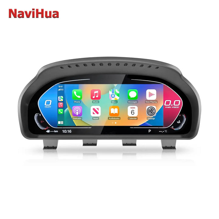 BMW 1 2 3 4 5 6 7 X1 X3 X4 X5 X6 X7 Z4 F10 F20 F30 F34 F12 F02 F48 F25 F26 F15 F16 E60 E70 E90 E84 E89 ANDROID DIGITAL INSTRUMENTAL CLUSTER SPEEDOMEETER  WITH CARPLAY