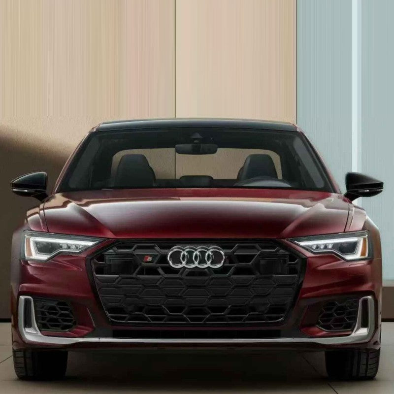 Car Craft Compatible With Audi A6 S6 Rs6 C8 2019-2023 Front Rs6 Sport Bumper Upgraded Show Honeycomb Style Grill Mesh Rsu Dlw0601070878 Bl Black - CAR CRAFT INDIA