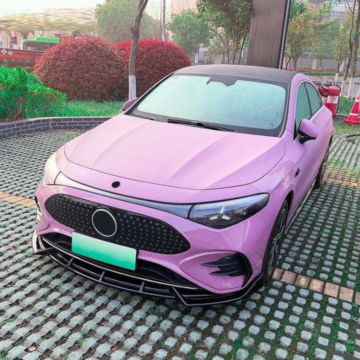 Car Craft Compatible With Mercedes Benz Cla C174 C178 2026+ Amg Line Front Bumper Lip  Splitter Skirt Trim Zst-1540 Gb Glossy Black CC-10944