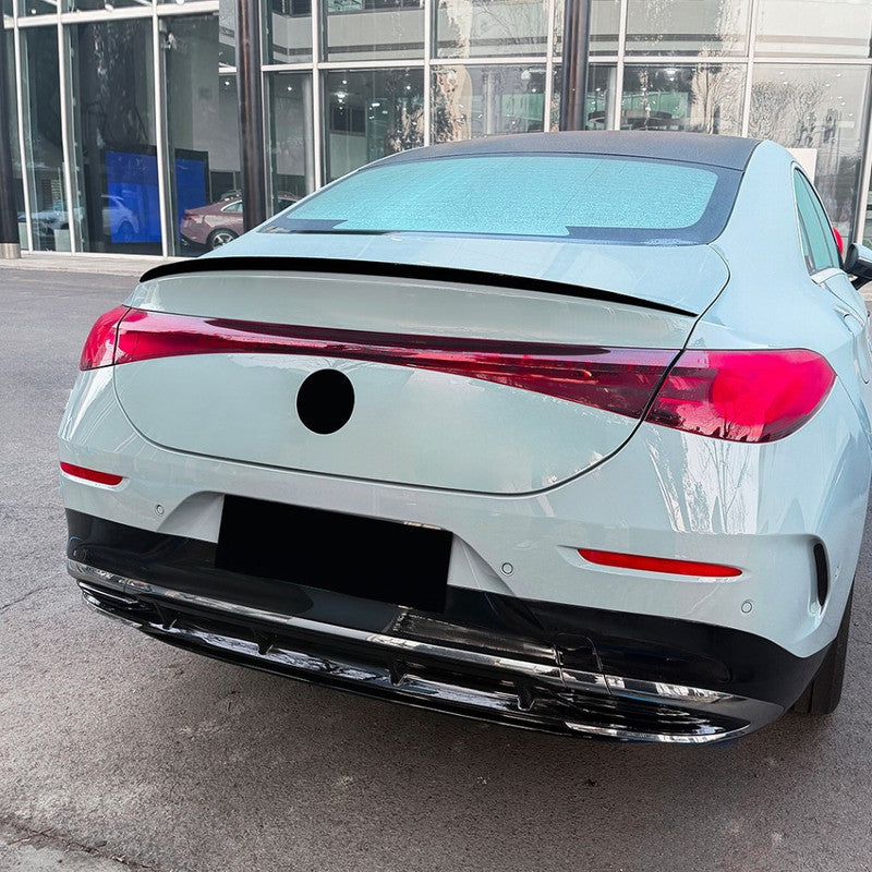 Car Craft Compatible With Mercedes Benz Cla C174 C178 2026+ Amg Line Rear Trunk Wing Boot Lip Roof Spoiler  Zst-1564 Cf Carbon Fiber Look Black CC-10949