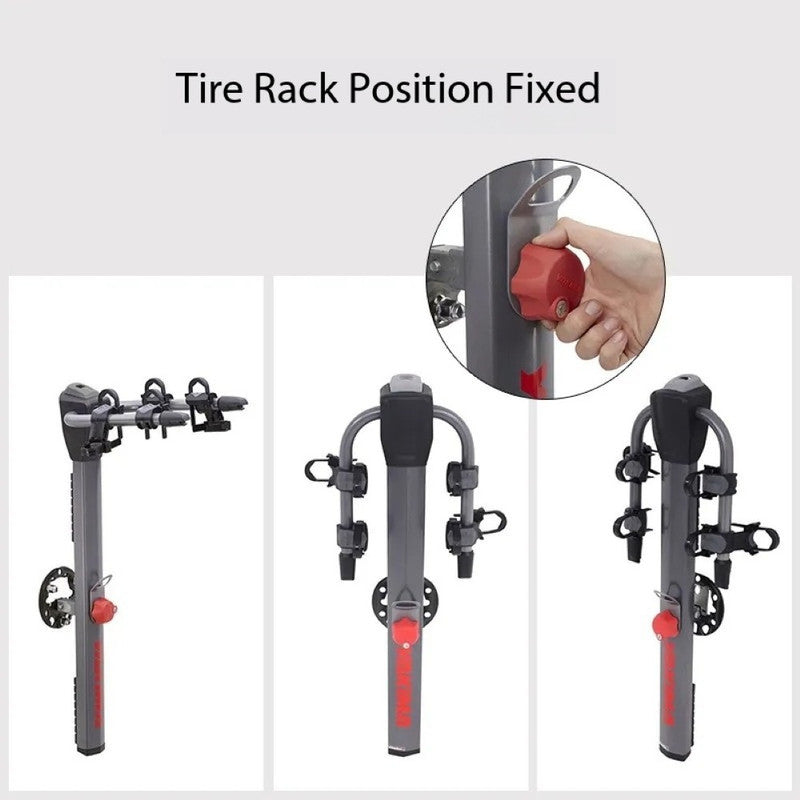 Car Craft Compatible With Land Range Rover Defender Jimny Wrangler Cycle Stand Bycycle Rear Rack Bike Rack Spare Tire Type For Tank