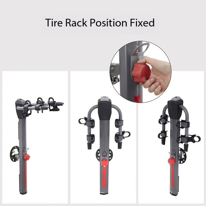 Car Craft Compatible With Land Range Rover Defender Jimny Wrangler Cycle Stand Bycycle Rear Rack Bike Rack Spare Tire Type For Tank