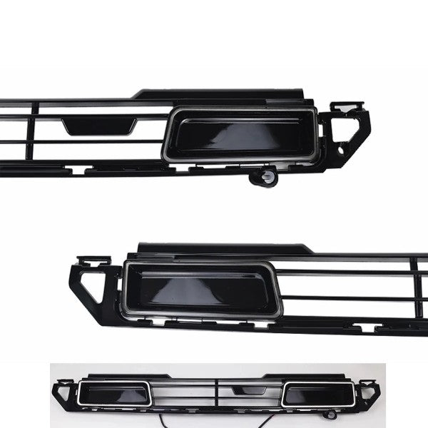 Car Craft Compatible With Land Range Rover Defender 90 110 130 2020-2026 L663 Car Front Bumper Show Illuminated Led Glow Grille Dynamic Running Diplopore Light Rock Style Kt Ms Design - CAR CRAFT INDIA