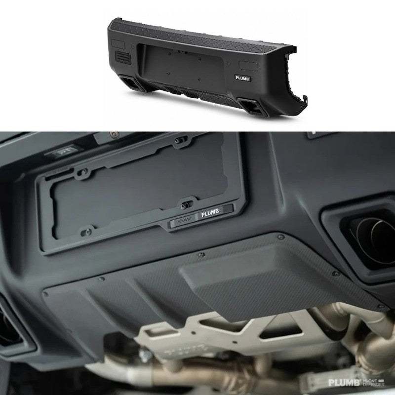 Car Craft Compatible With Land Range Rover Defender 90 110 130 L663 2020-2026 Plumb M One Series Dark Special Edition Rear Bumper Kit Plumb-029