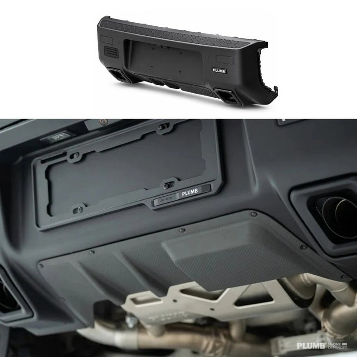 Car Craft Compatible With Land Range Rover Defender 90 110 130 L663 2020-2026 Plumb M One Series Dark Special Edition Rear Bumper Kit Plumb-029