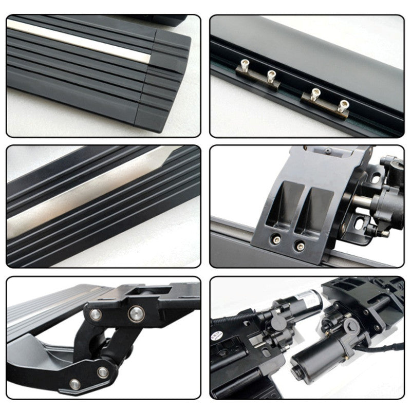 Car Craft Compatible With Land Range Rover Defender 110 130 L663 Lr129997 2026+ Automatic Deployable Electric Side Step Retractable Ladder Pedal Running Boards Side Step 4 Door Oem Style