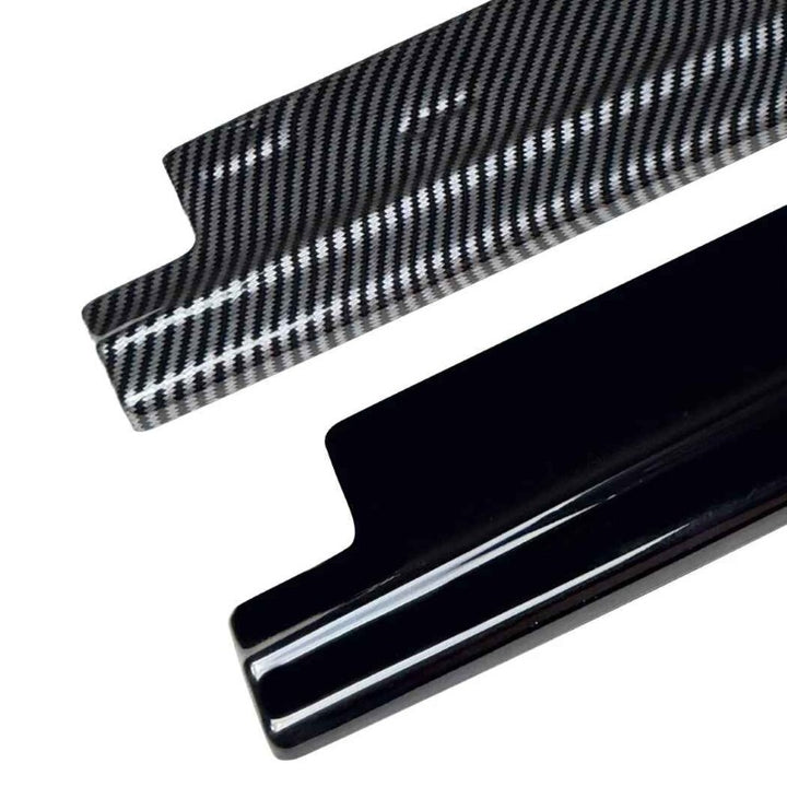 Car Craft Compatible With Bmw 3 Series E46 Sport 1998-2005 Car Side Skirts Splitter Running Board Trim Zst-1439 Gb Glossy Black - CAR CRAFT INDIA