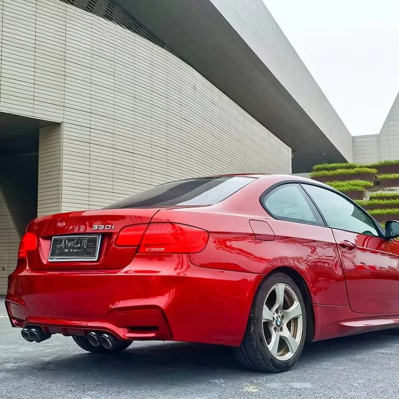 Car Craft Compatible With Bmw 3 Series Lci 2010-2012 E92 E93 M3 M4 Upgrade Conversion M4 M Sport Bodykit Bumper Front Lip Splitter Skirts - CAR CRAFT INDIA
