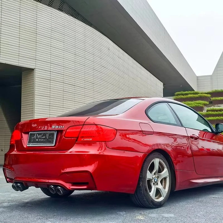 Car Craft Compatible With Bmw 3 Series Lci 2010-2012 E92 E93 M3 M4 Upgrade Conversion M4 M Sport Bodykit Bumper Front Lip Splitter Skirts - CAR CRAFT INDIA