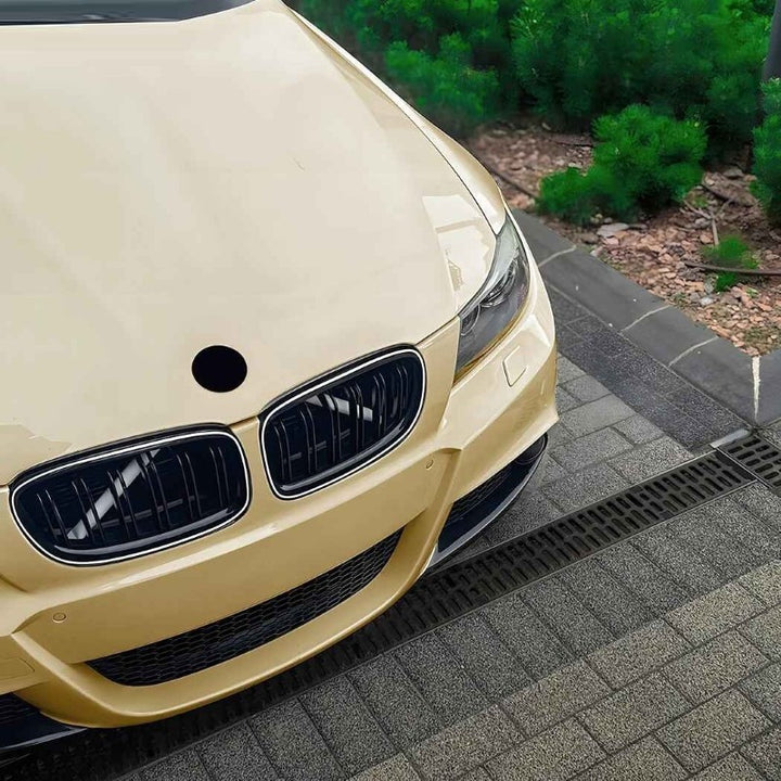 Car Craft Compatible With Bmw 3 Series E90 Lci 2009-2012 Front Bumper Illuminated Led Light Show Mesh Grill Three Colour Led Zst-1360 Tri Colour Led - CAR CRAFT INDIA