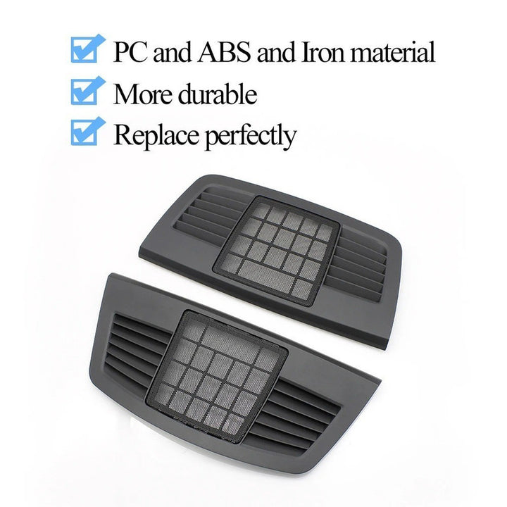 Car Craft Compatible With Bmw 3 Series E90 E91 E92 E93 2004-2012 Car Interior Front Dashboard Audio Loudspeaker Cover Grille Panel Trim Replacement Middle Centre 51457123750 Model B - CAR CRAFT INDIA