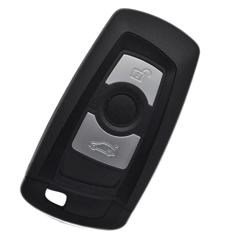 Car Craft Compatible With Bmw 1 2 3 4 5 6 7 X1 X3 X4 X5 X6 X7 Z4 Series Upgrade Key Cover Case To New Style Car Key Cover Shell With Blade 3 Button Black Bm-ks- 33black
