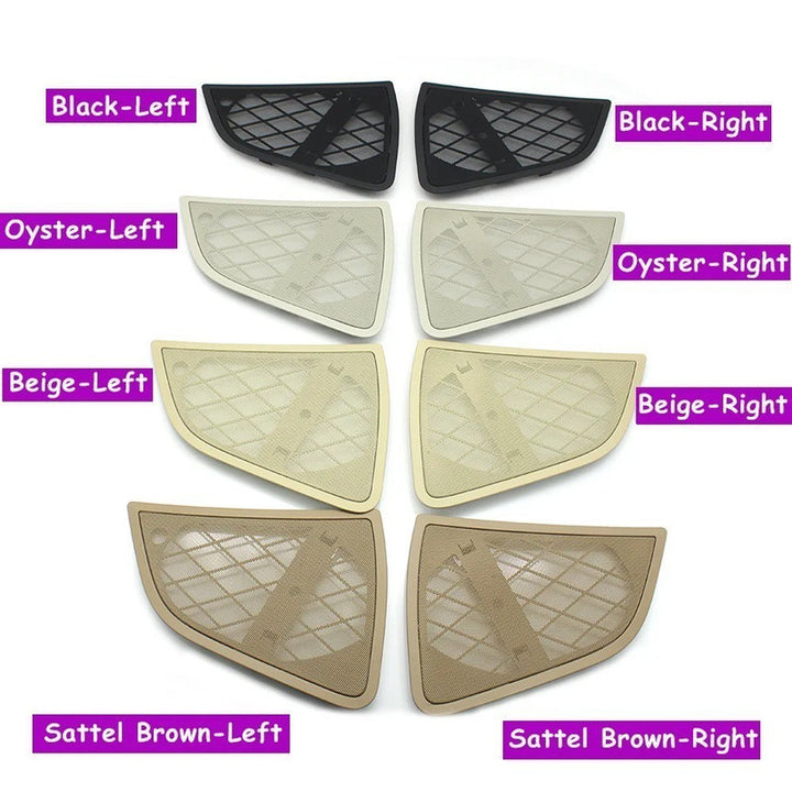 Car Craft Compatible With Bmw 7 Series F01 F02 2009-2014 Car Interior Door Speaker Loudspeaker Grill Cover Horn Sound Audio Speaker Grille Panel 51419169104 Sattel Brown Front Right - CAR CRAFT INDIA